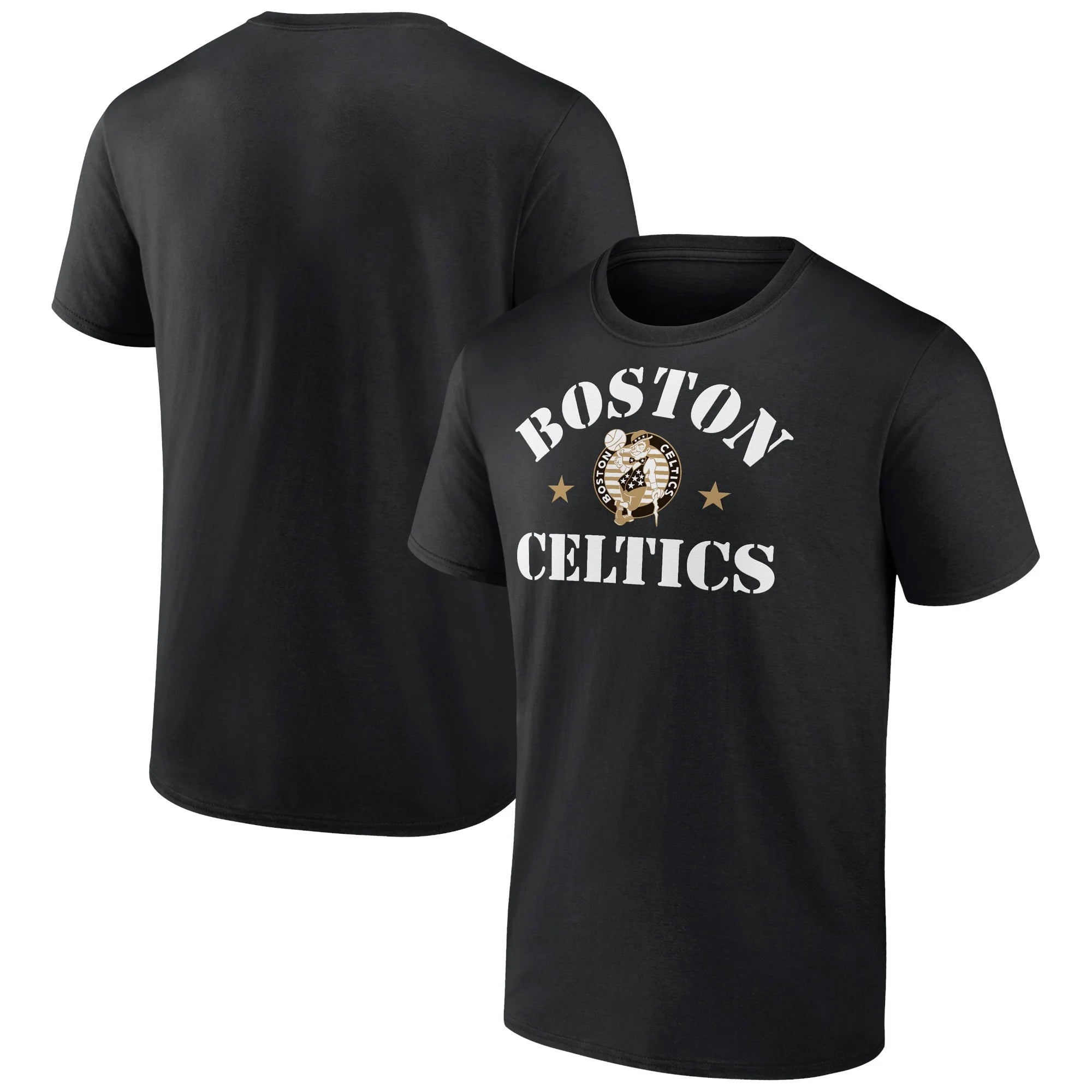 Men's Fanatics Branded Black Boston Celtics 2022 Hoops For Troops Training T-Shirt
