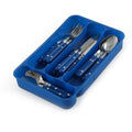 Casual Living 24 Pieces Flatware Set, Blue