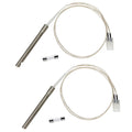 2 Packs Igniter Replacement Rod for Pit Boss / Traeger and Camp Chef Pellet Grills, Hot Rod Ignitor Parts Kit with 2pc Fuse, 200W 120V