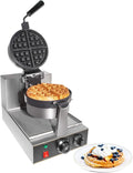 Belgian Waffle Maker | Waffle Iron | Stainless Steel | Rotating Mechanism (Budget Version) | 110V