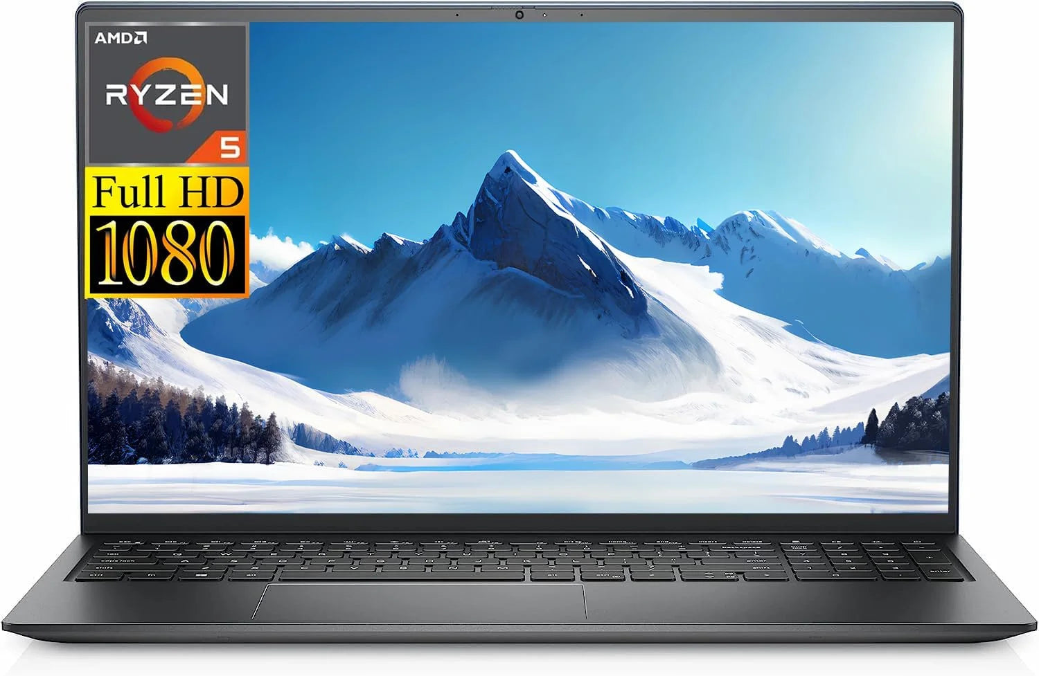 Dell Inspiron 15 3525 Laptop, 15.6 FHD IPS Display, AMD Ryzen 5 5500U Processor(Beat i7-10710U), 16GB RAM, 1TB SSD, High Performance for Business and Student, Wi-Fi, Windows 11 Home