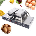 Commercial Electric Mini Dutch Cake Baker 20 Holes Waffle Maker Device Nonstick