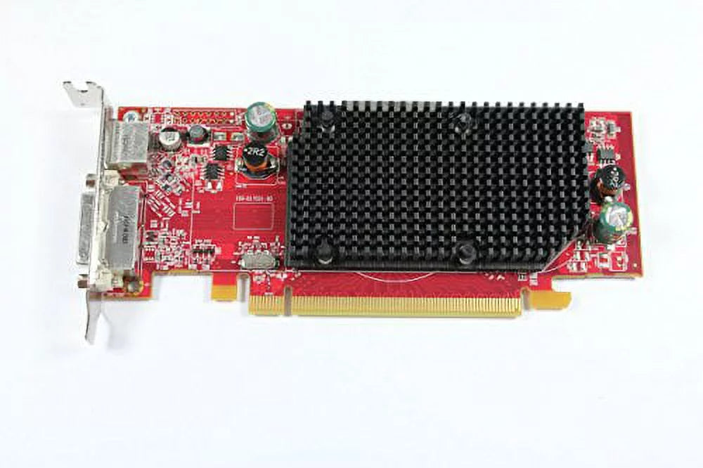 Genuine Dell YP477 ATI Radeon HD 2400 PRO 256MB PCI-E Low Profile Video Graphics Card, Compatible Part Number: XX347- Used