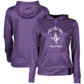 Women's Purple Furman Paladins Volleyball Pullover Hoodie