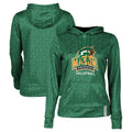 Women's Green George Mason Patriots Volleyball Pullover Hoodie