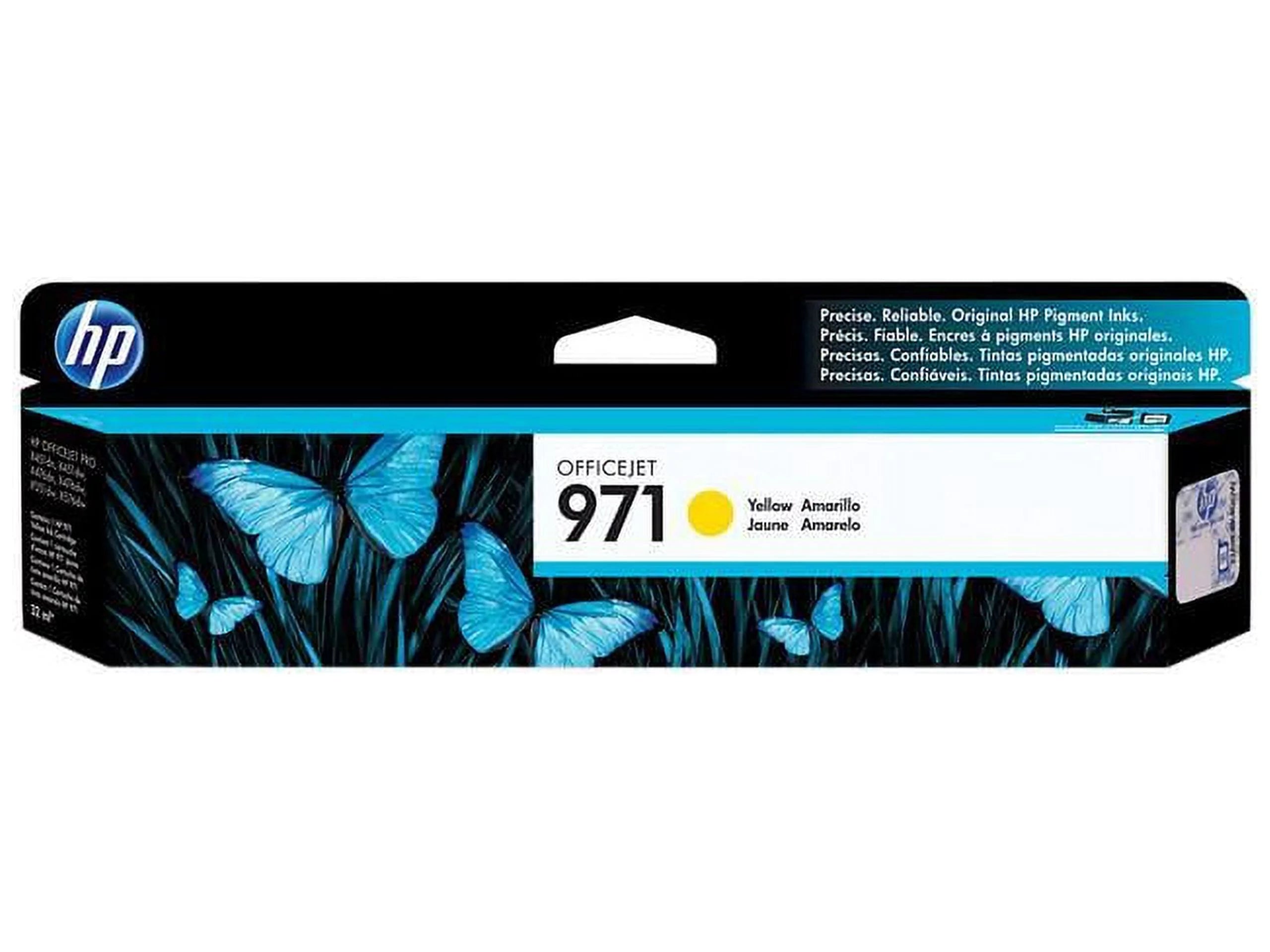 HP 971 Ink Cartridge - Yellow