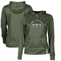 Women's Green Walla Walla Wolves Volleyball Pullover Hoodie
