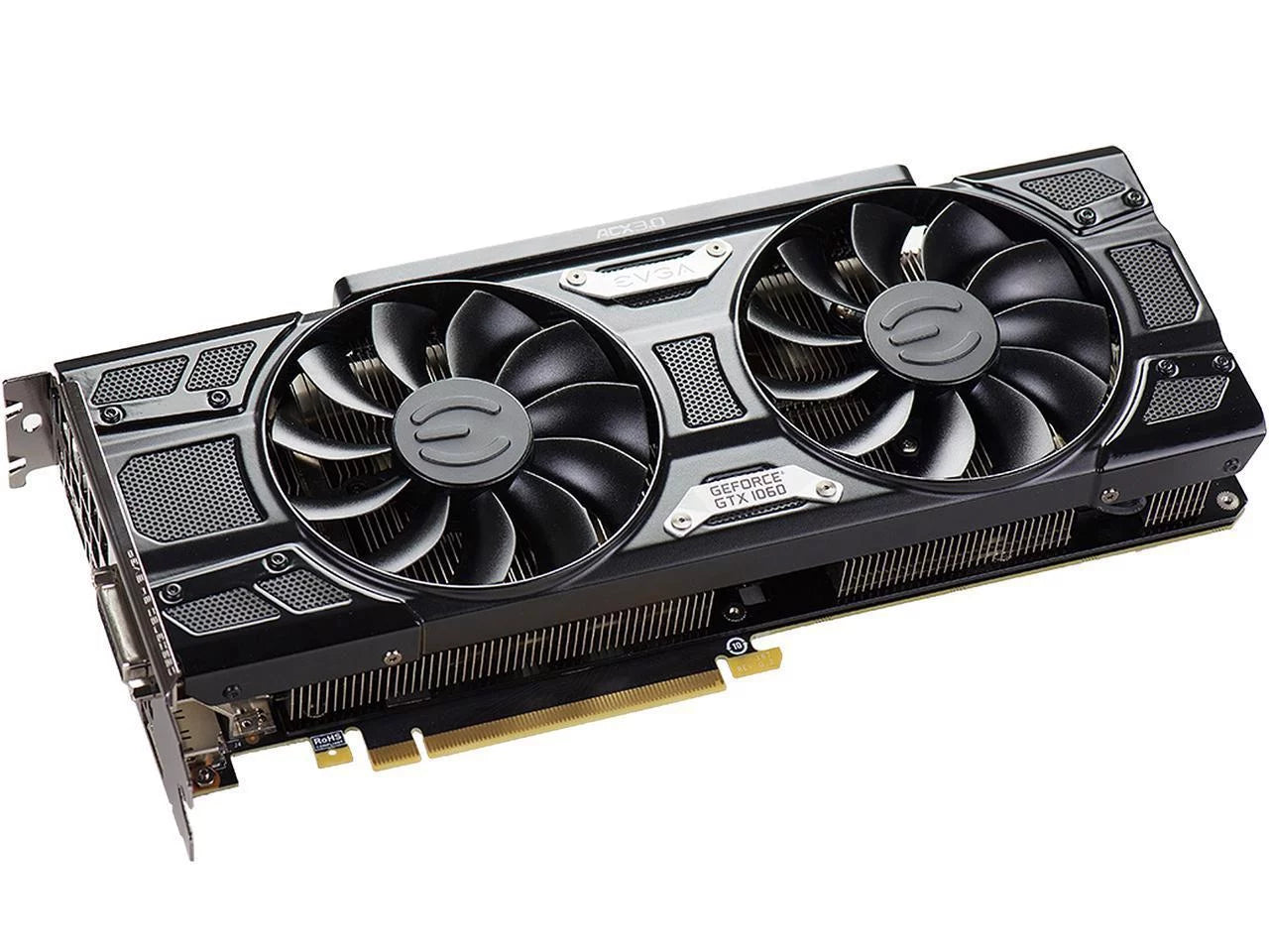 NEW EVGA GeForce GTX 1060 6GB SSC GAMING ACX 3.0, 6GB GDDR5 06G-P4-6267-KR Video Graphics Card