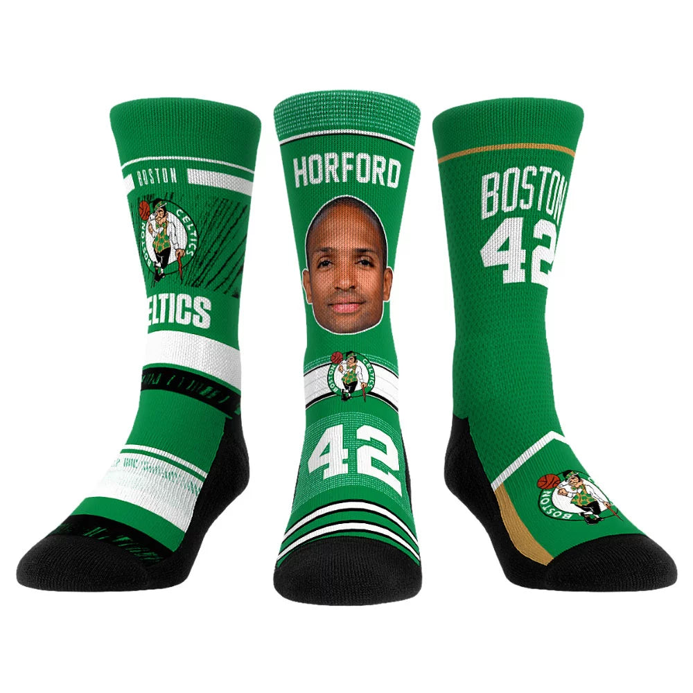 Unisex Rock Em Socks Al Horford Boston Celtics Three-Pack Player Crew Socks Set