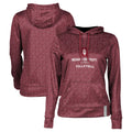 Women's Crimson Indiana University Southeast Grenadiers Volleyball Pullover Hoodie