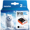 910XL Black Ink Cartridge 910XL 910 Ink 910 Printer Ink Black for HP 910XL Black Ink Cartridges Compatible with HP OfficeJet Pro 8025 8020 8035 8028 8010 8015 8018 8022 Printer (Black, 2 Pack)