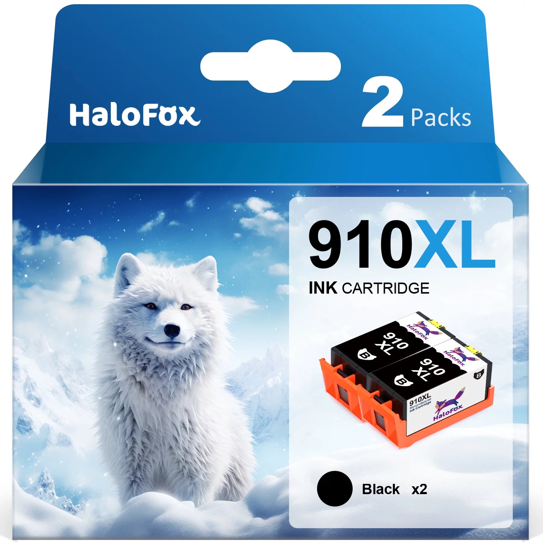910XL Black Ink Cartridge 910XL 910 Ink 910 Printer Ink Black for HP 910XL Black Ink Cartridges Compatible with HP OfficeJet Pro 8025 8020 8035 8028 8010 8015 8018 8022 Printer (Black, 2 Pack)
