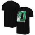 Unisex Stadium Essentials Jayson Tatum Black Boston Celtics Player Skyline T-Shirt