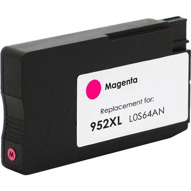 PrinterDash Replacement for OfficeJet Pro 7720/7730/7740/8200/8700/8715/8720/8725/8730/8740/8745 Magenta High Yield Inkjet (1600 Page Yield) (NO. 952XL) (F6U13AE)