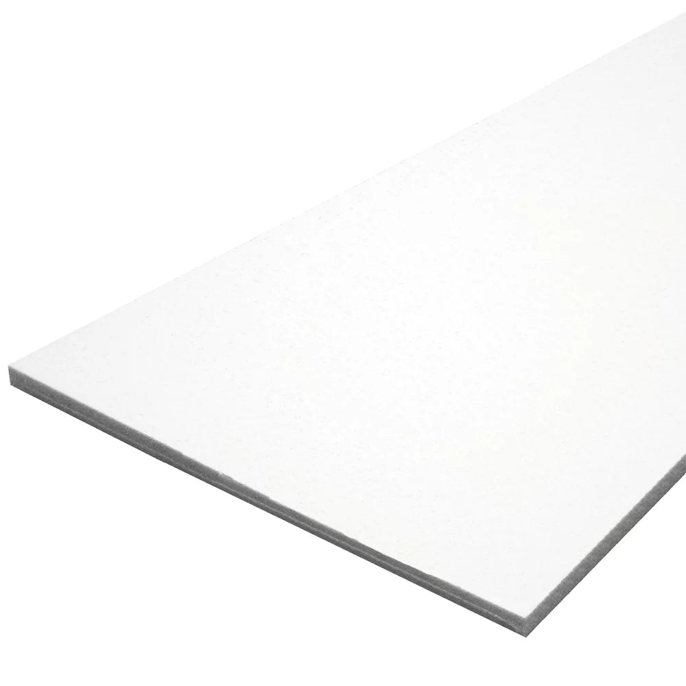 TACO Metals P10-7512WHA27-1C 12 x 27 x 0.7 in. Marine Lumber - White Starboard
