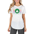 Women's Concepts Sport White Boston Celtics Gable Knit T-Shirt