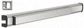 Jackson 311295S3628 1295 Push Pad Rim Panic Exit Device - Fluted Texture Extrusion, 'S' Type Strike, 36, Aluminum