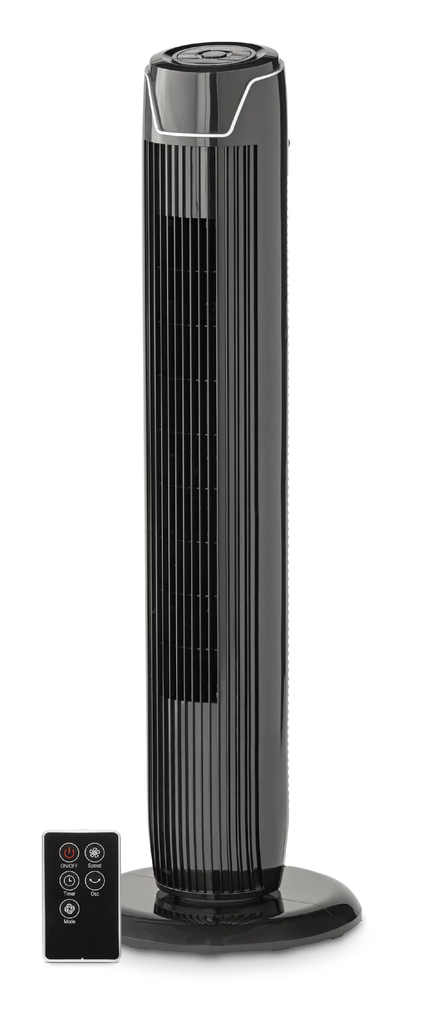 Mainstays 36 3-Speed Oscillating Tower Fan, Model# FZ10-19JR, Black