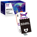 HaloFox Compatible Ink Cartridge Replacement for HP 934 XL 935 935XL 934XL for Officejet Pro 6230 6830 6835 Officejet 6220 6812 6815 6820 (1 BK Pack)