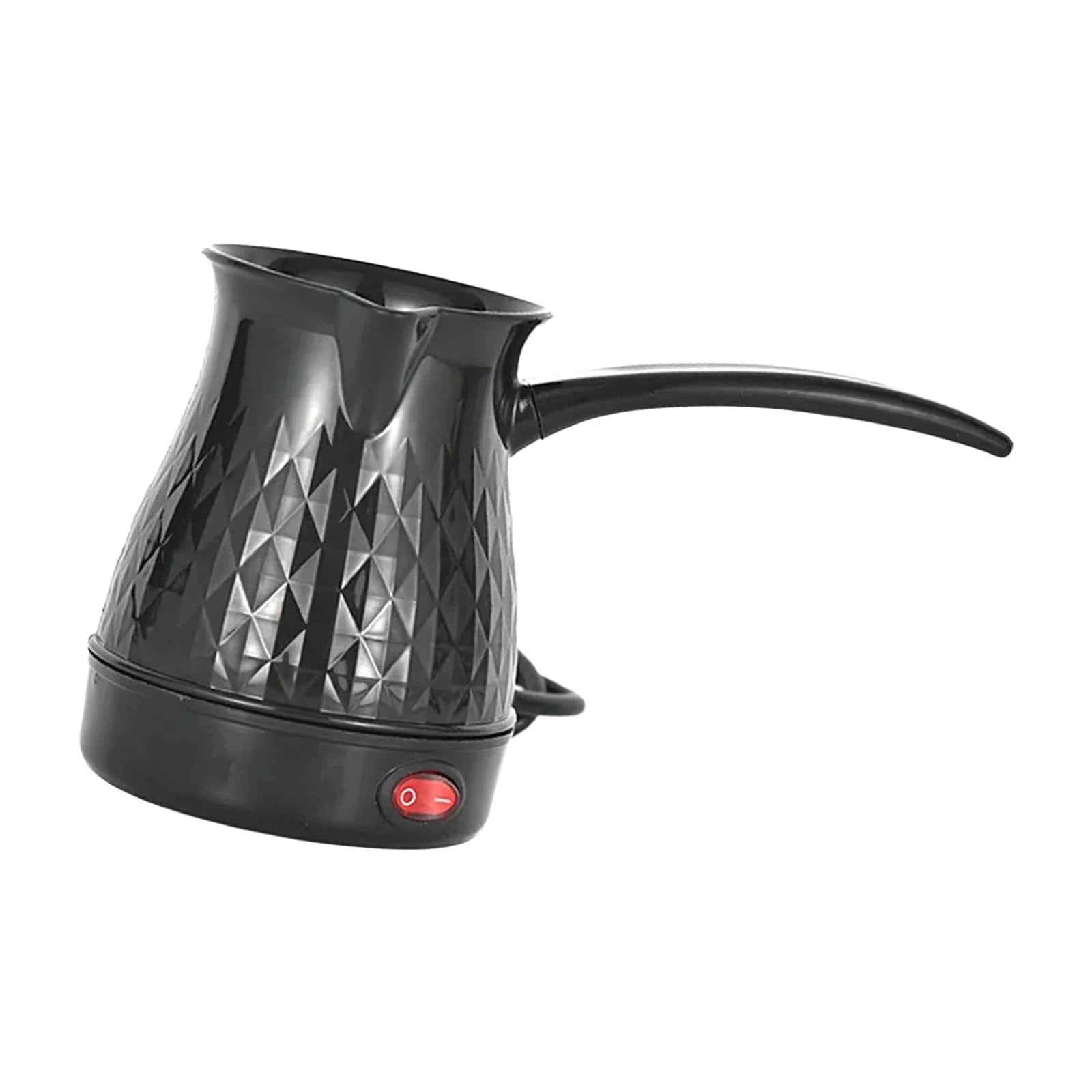 CUTICATE US Adapter Electric Turkish Coffee Pot Lightweight Durable Portable Water Kettle Coffee Maker for Outdoor Office Home Kitchen