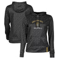 Women's Black Oakland Golden Grizzlies Volleyball Pullover Hoodie