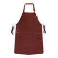 Riparo Leather BBQ Kitchen Apron for Men Women with towel ring and pocket - Kitchen Apron - BBQ Apron - Cooking Apron - Butchers Apron - Barista Apron - Work Shop Leather Apron - Grilling Apron