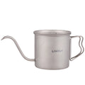Lixada Coffee Maker, Versatile Pour Over Kettle Coffee Mini Tea Water Camping Pot Stove Top with Gooseneck Design