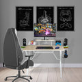 CoSoTower Gaming Desk Pro - White