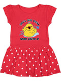Inktastic Life's Ducky 2nd Birthday Girls Toddler Dress