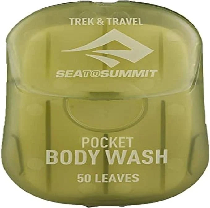 Sea To Summit Trek & Travel Pocket Body Wash (50 Leaves/ .5 Ounce)