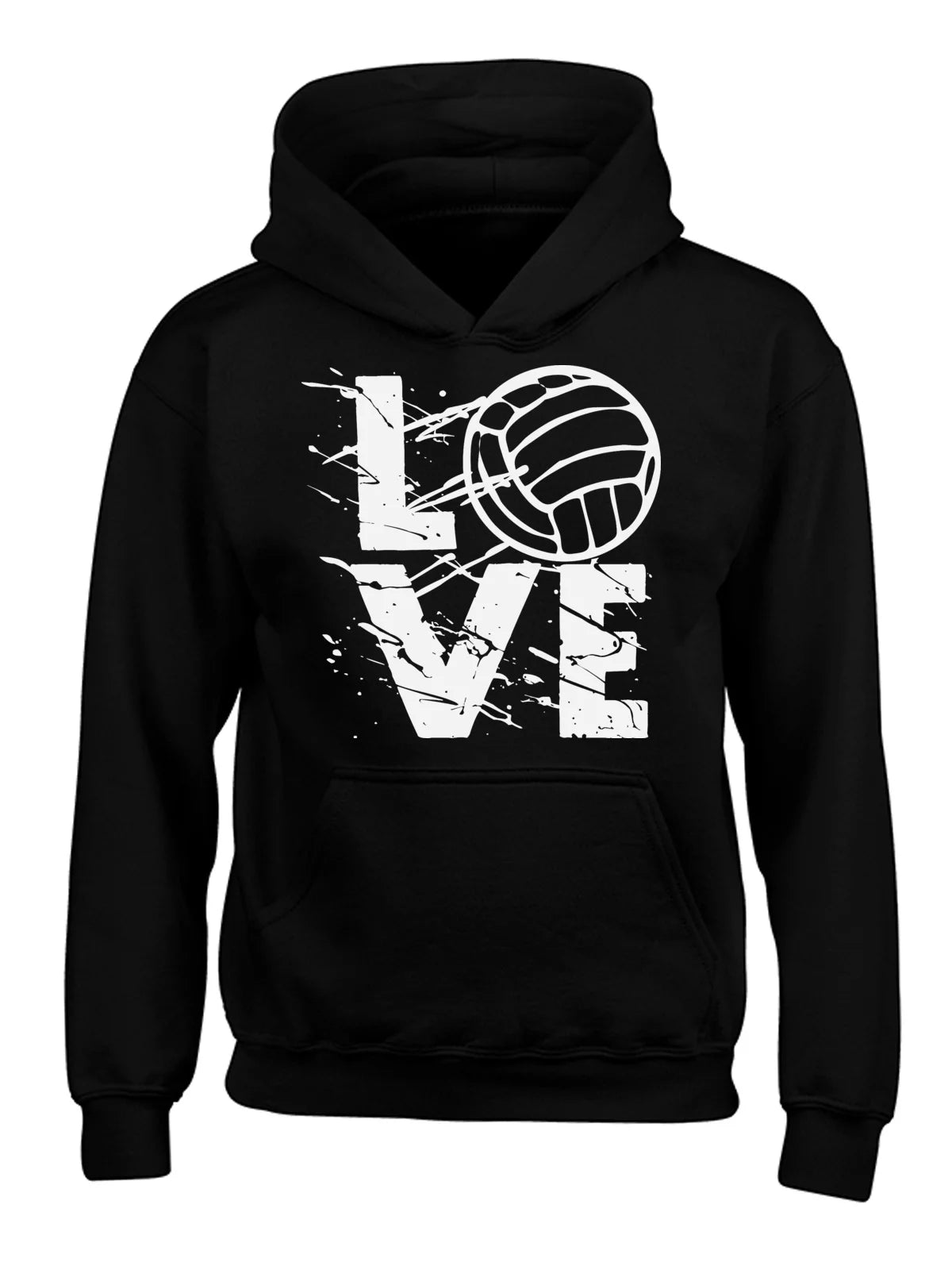 Awkward Styles Volleyball Hoodies for Kids Sport Lover Hooded Youth Sweatshirt Volleyball Sweater