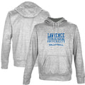Men's ProSphere Gray Lawrence Technological University Blue Devils Volleyball Name Drop Pullover Hoodie
