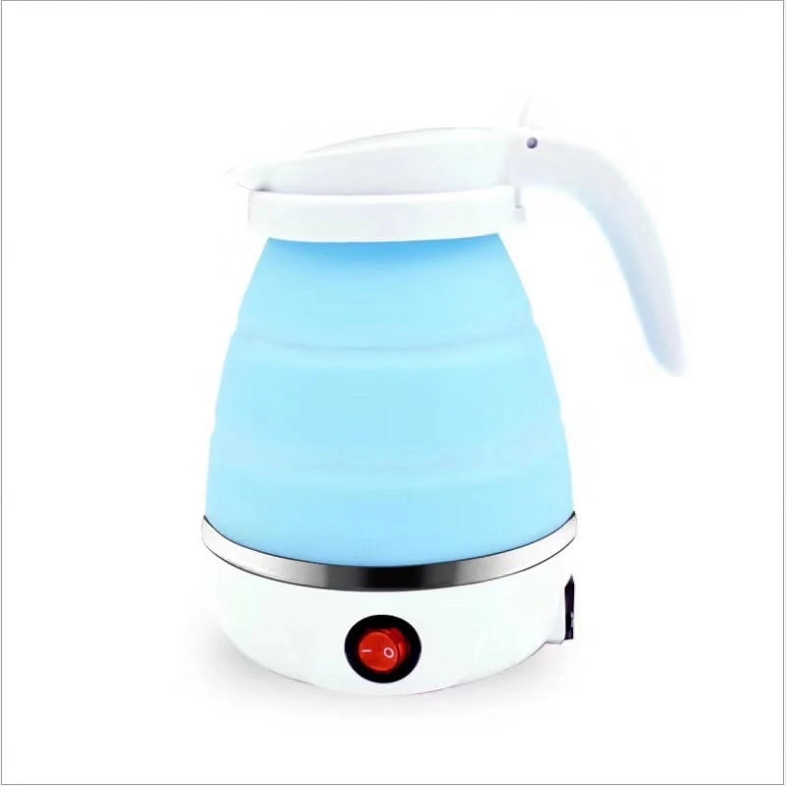 YOWELL Travel Portable Foldable Electric Kettle Collapsible Water Boiler For Coffee Tea Fast Water Boiling 110V 600ML