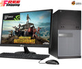 Restored Gaming Computer Dell Desktop Tower PC Intel Core i5 Processor 16GB Ram 256GB SSD 1TB HDD 24 LCD NVIDIA GeForce GT 1030 Bto KB and Mouse Wifi Adapter Bluetooth Windows 10 (Refurbished)