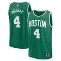 Men's Fanatics Branded Jrue Holiday Kelly Green Boston Celtics Fast Break Player Jersey - Icon Edition