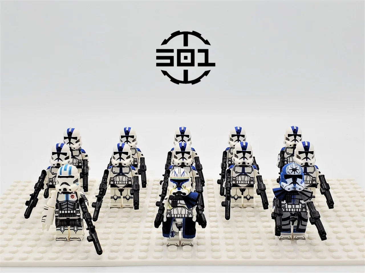 Star Wars 501st Legion Captain Rex 13 Minifigures Set
