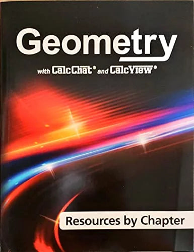 Geometry, w/CalcChat and CalcView, Resources by Chapter, c.2020, 9781647270735, 1647270731 - New
