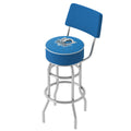 Trademark Gameroom Dallas Mavericks City Bar Stool with Back Rest