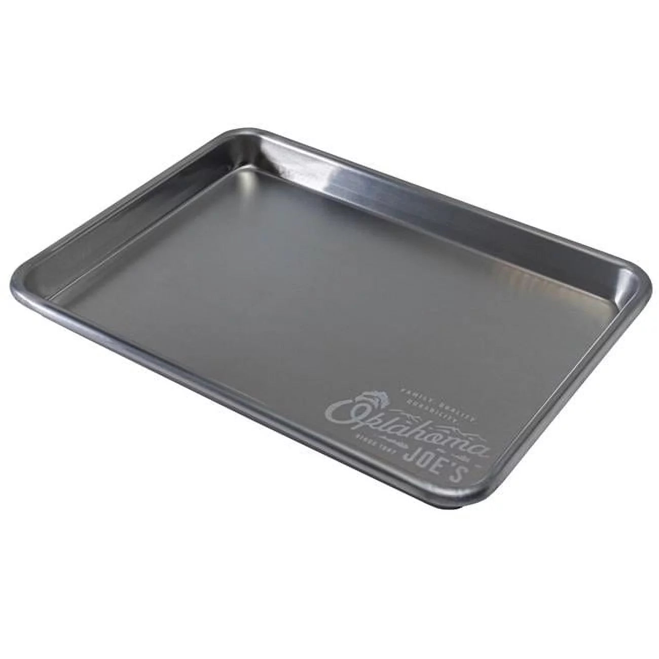 Oklahoma Joes  13 x 9 in. Aluminum BBQ Tray, Black & Silver - Pack of 6