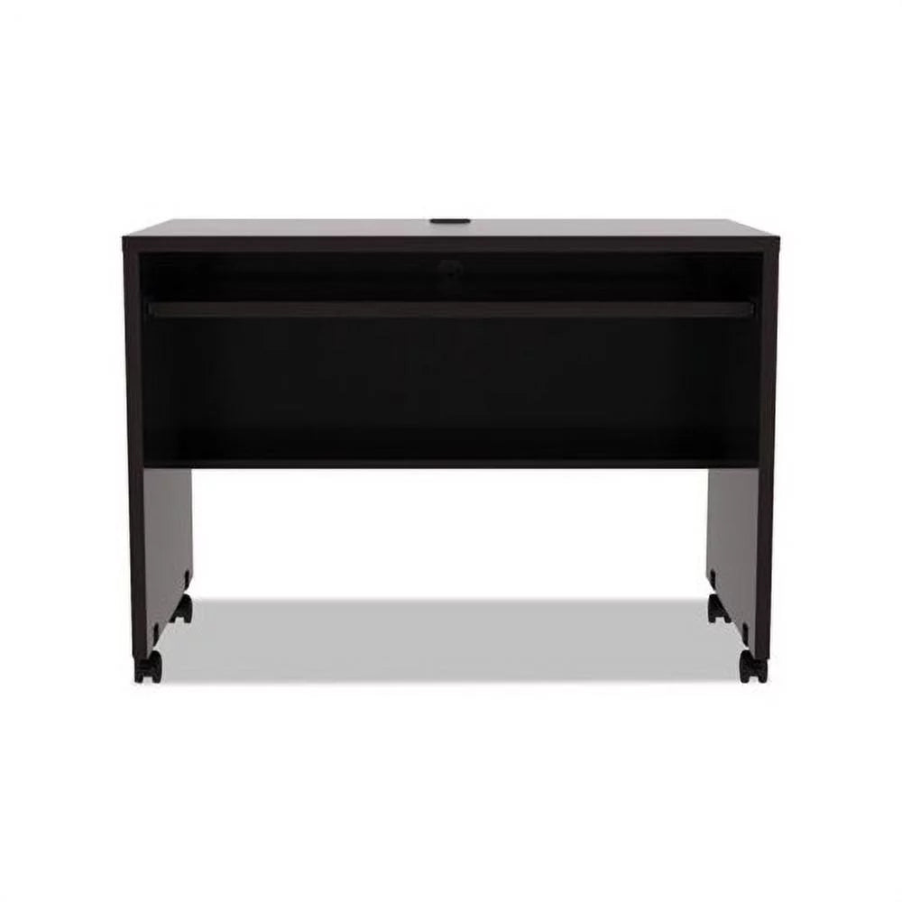Valencia Series Mobile Workstation Desk 41.38w x 23.63d x 30h, Espresso