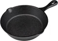 Small Portable Enameled Cast Iron Skillet, Mini Cast Iron Pan, Blue & White Enameled Skillet, BBQ Safe Chefs Pan, Camping Skillet, Dishwasher, Induction, Stovetop, Open Fire, Oven