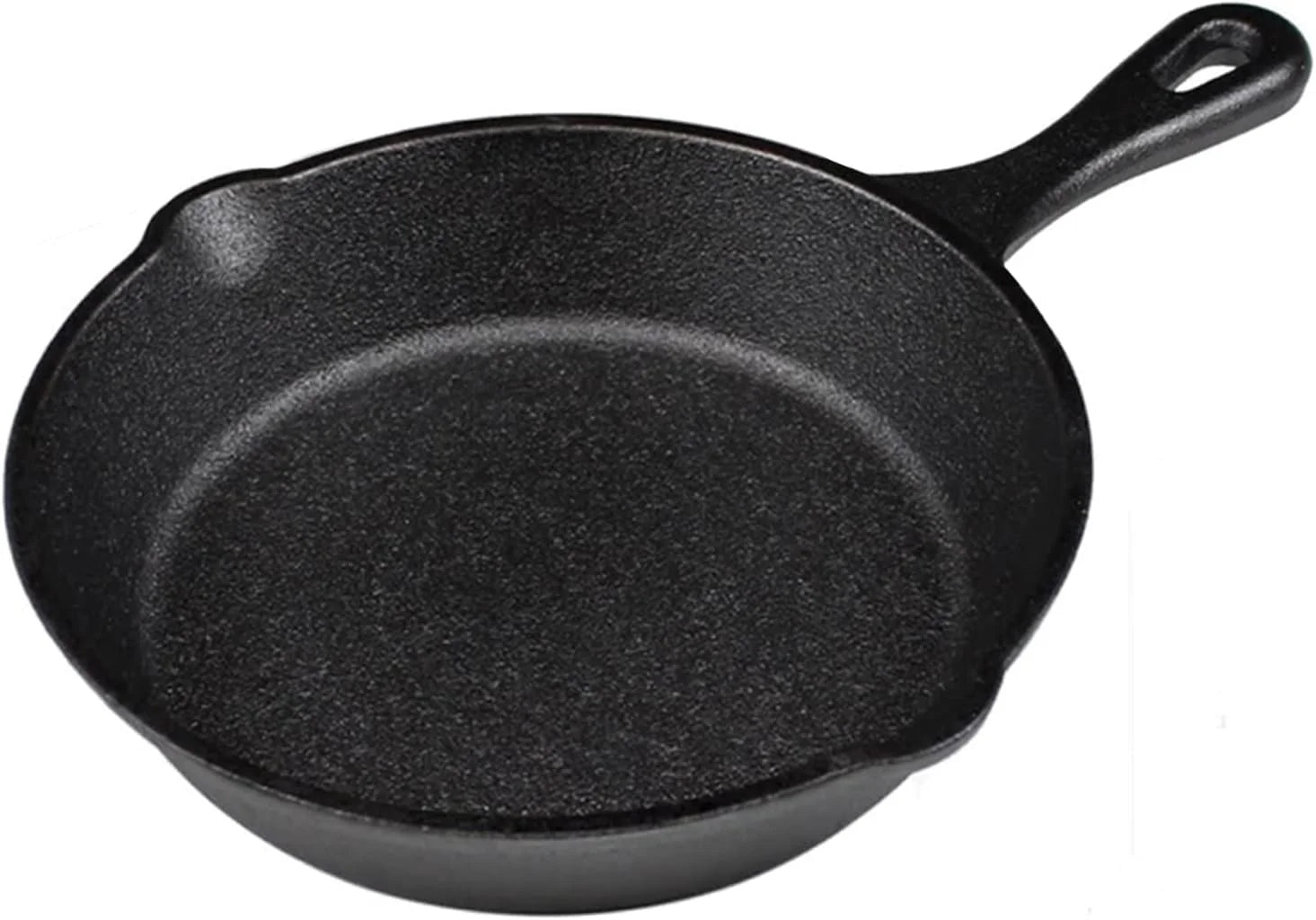 Small Portable Enameled Cast Iron Skillet, Mini Cast Iron Pan, Blue & White Enameled Skillet, BBQ Safe Chefs Pan, Camping Skillet, Dishwasher, Induction, Stovetop, Open Fire, Oven