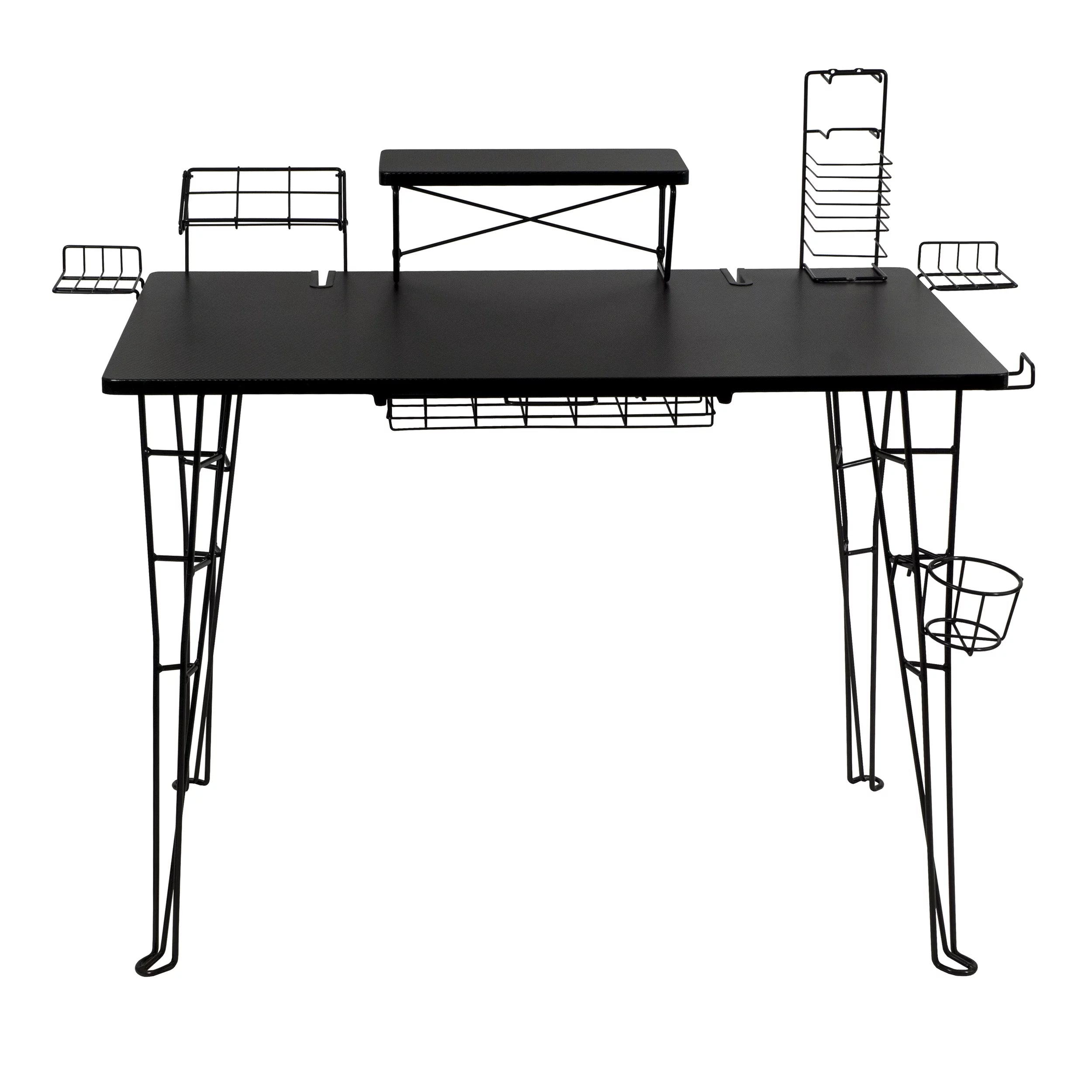 CoSoTower Atlantic Gaming Desk Pro - Metallic Black
