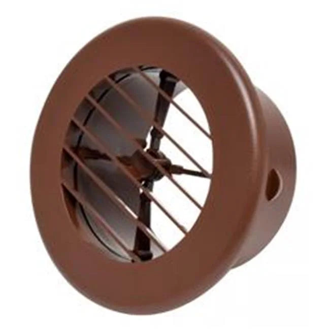 Heating & Cooling Register without Damper - Walnut