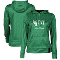 Women's Kelly Green North Texas Mean Green Volleyball Pullover Hoodie