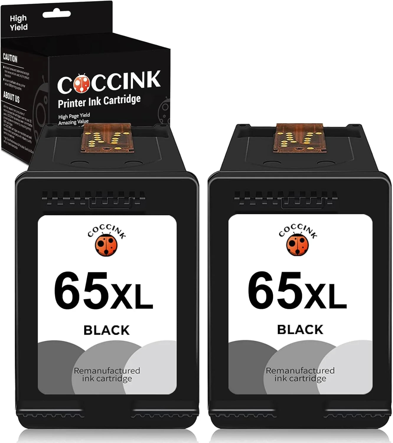 65XL Ink Cartridge Replacement for HP 65 XL for DeskJet 3700 3755 2600 2622 2652 2655 3722 3752 Envy 5055 5052