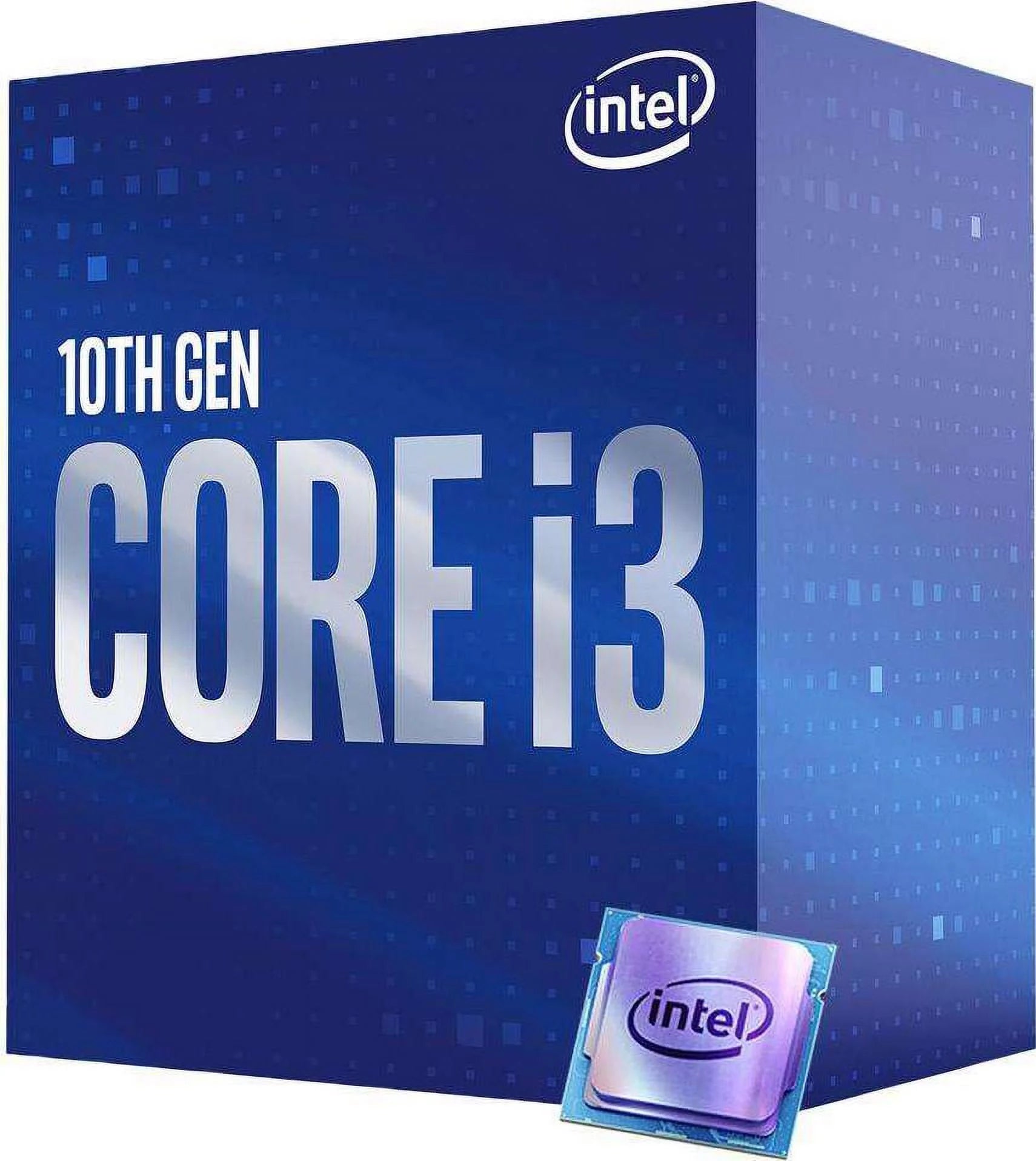 Intel Core i3-10100 - Core i3 10th Gen Comet Lake Quad-Core 3.6 GHz LGA 1200 65W Intel UHD Graphics 630 Desktop Processor - BX8070110100
