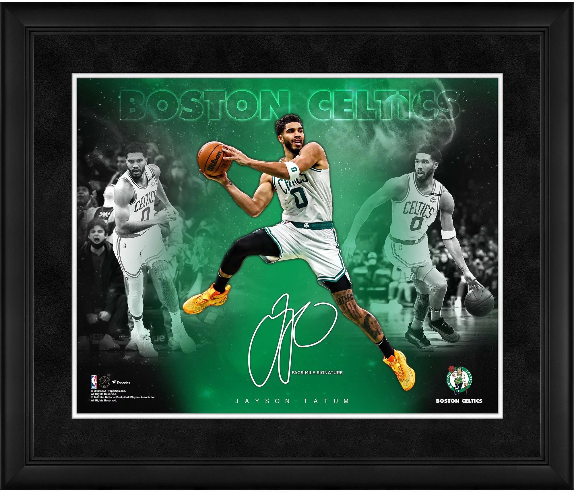 Jayson Tatum Boston Celtics Framed 16 x 20 Stars of the Game Collage