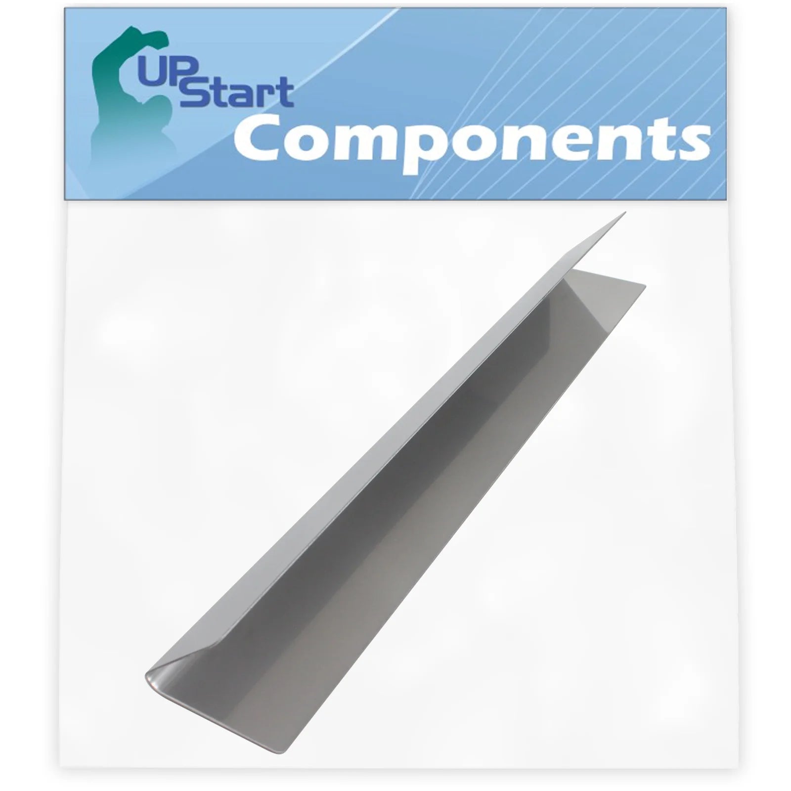 BBQ Grill Heat Shield Plate Tent Replacement Parts for Weber 6511001 - Compatible Barbeque Stainless Steel Flame Tamer, Guard, Deflector, Flavorizer Bar, Vaporizer Bar, Burner Cover 17.5