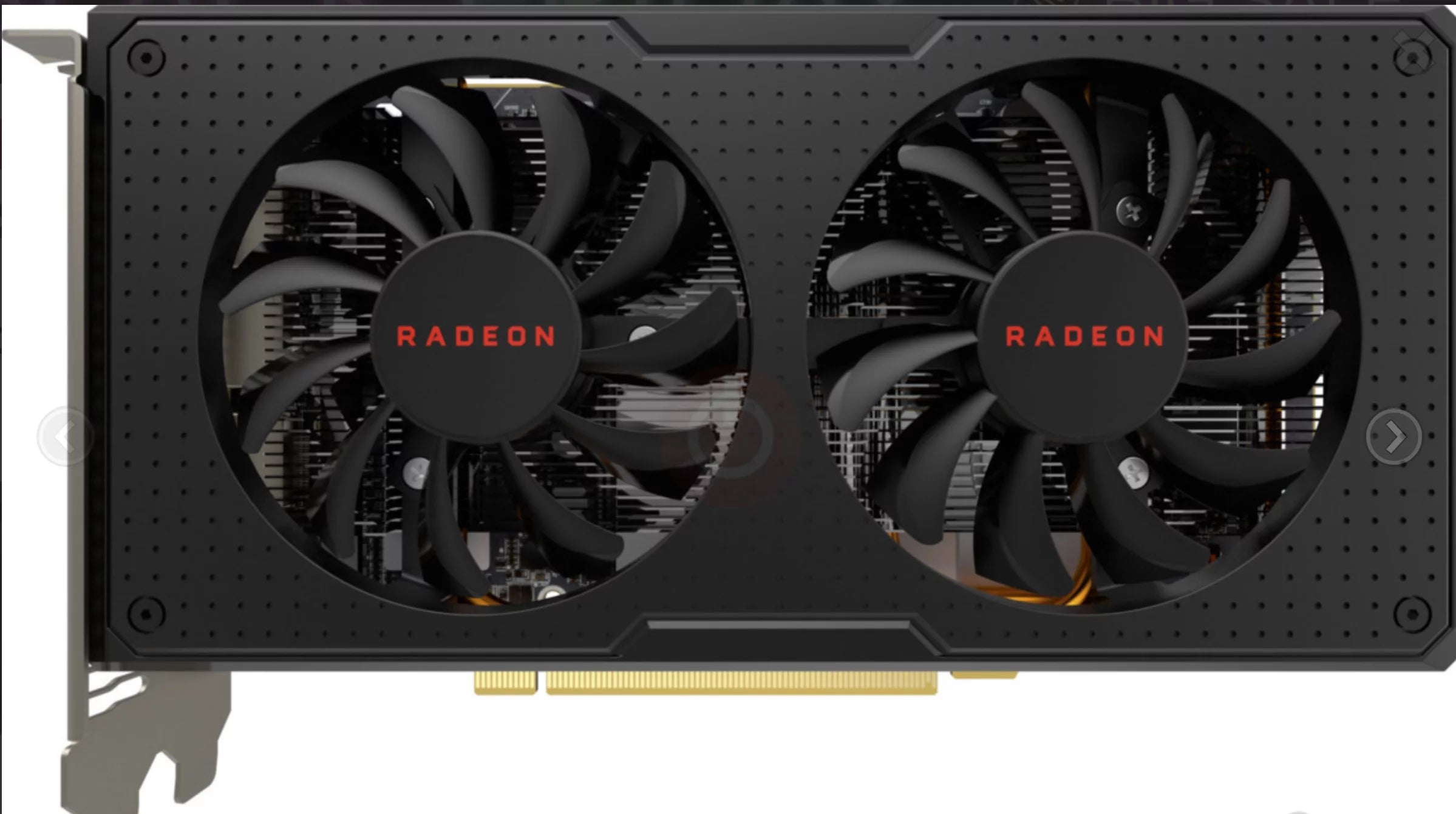 Open Box PREDATOR RADEON RX 580X 4GB GDDR5 GRAPHICS CARD RX-580X-4GB-GDDR5 - Black